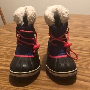 Sorel toddler snow boots